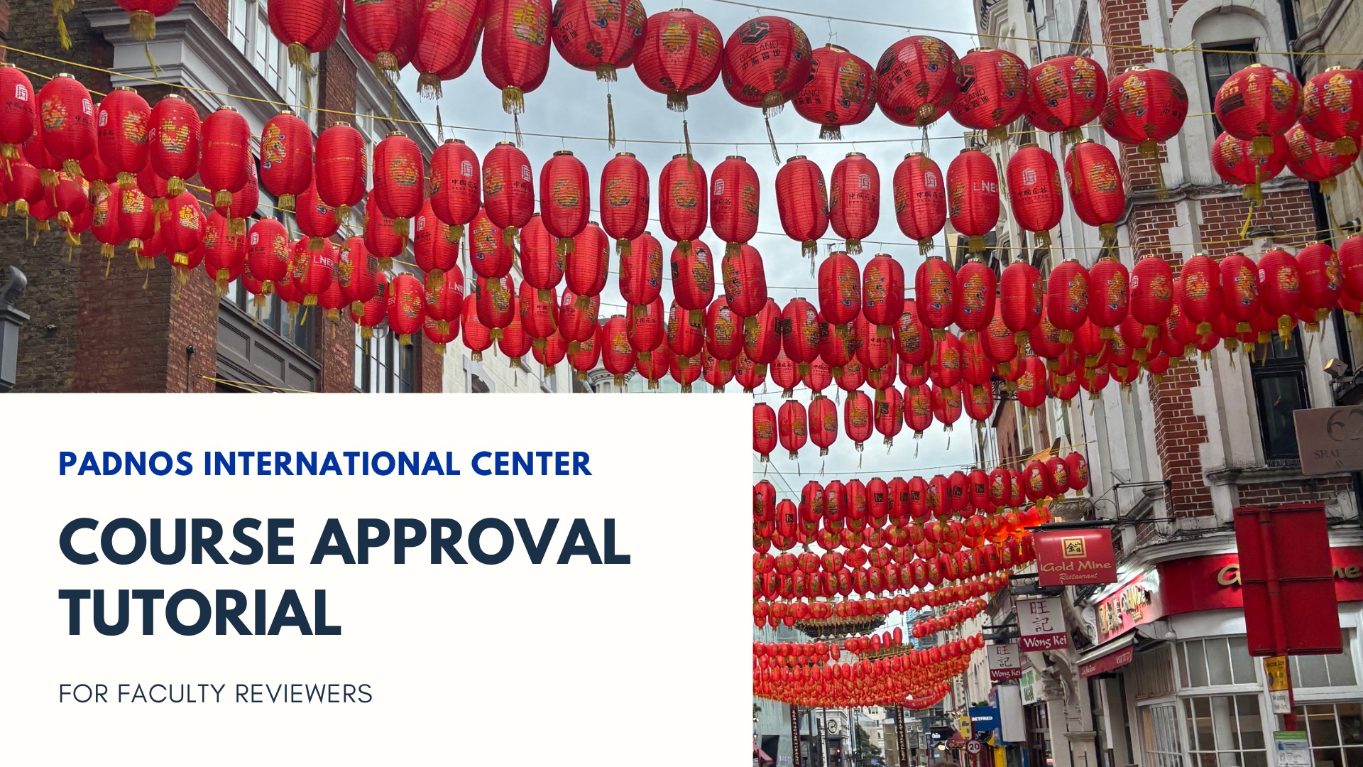 Course Approval Tutorial